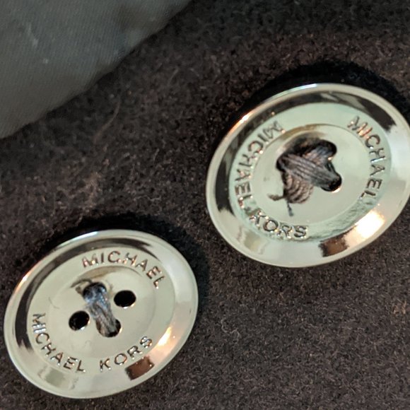 New Michael Kors Double Button wool Coat - Picture 3 of 6